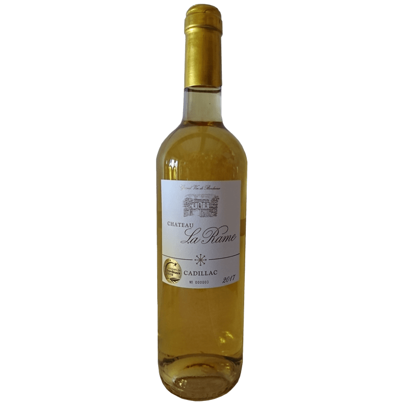 Vin Blanc Moelleux A.O.P Cadillac Château La Rame, 2017